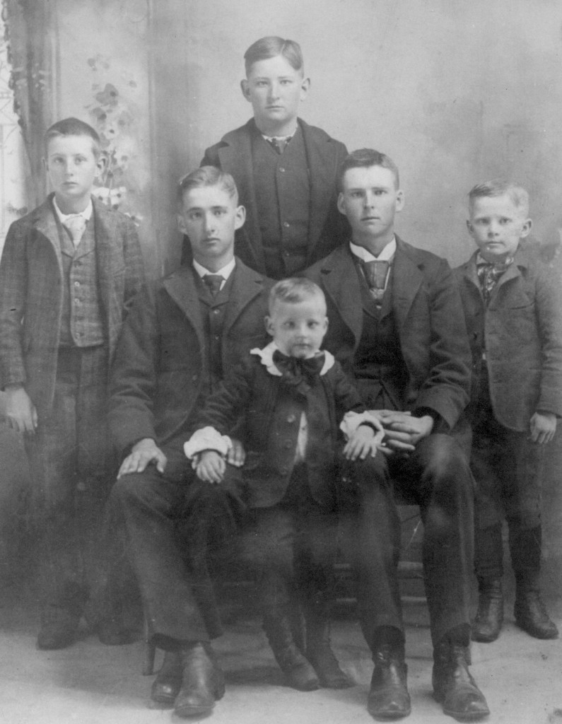 Ziegler Barkey's Boys-Frank on far left